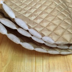 Cotton-Padded Double Sided Lining Fabric Thick Cotton Quilted Coat Lining Decors