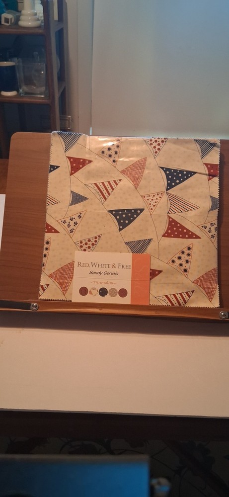 Moda Red, White & Free Layer Cake
