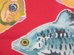 Richloom Solarium TROPICAL FISH Heavyweight Fabric 1 yard 36×54