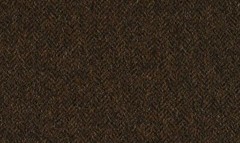 Pure Wool Shetland Herringbone Fabric Material – TOBACCO