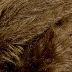 Sasha BROWN 2 Inch Long Pile Soft Luxury Faux Fur Fabric
