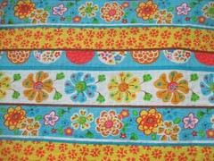 Floral CRINKL Fabric WHITE &BLUE Flowers Design on Cotton Fabric 1Y10 X 44