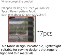 Cotton Fabric DIY Making Supplies Quilting Patchwork Fabric Fat Quarter Bundl…