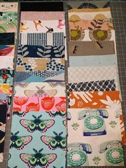 Ruby Star Society Fabric 40 Pieces, Approximately 5 Inch Squares, Group 2
