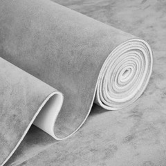 Suede Auto Headliner Fabric with Foam Backing – Interior 120″ L × 58″ W Gray