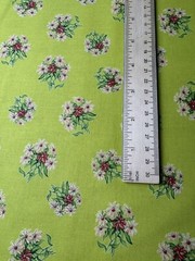 Heart to Heart by Kym Bowles for Marcus Brothers R22-G722-161W Floral on green