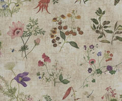 SOFAS & STUFF CURTAIN/UPHOLSTERY FABRIC DESIGN Wildflowers 2.4 MTRS RHS COLL
