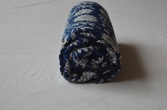 NO TARRIF CHARGES 100% ✅100%Cotton Floral Print Hand Print 7 Yard fabric ZK-8*