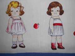 Paper Dolls School House by Sibling Arts Studio for Newcastle Fabrics # 803