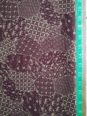 1/2 Bthy Brown Japanese Style Patch Half Yard