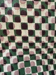 Virginia White Robin Egg Woven Fabric 1 Yard