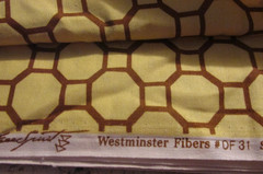7 YARDS 20″ x 44″ Westminster Fibers Fabric Snow flower Dena Free Spirit Yellow