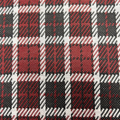 Double Knit Poly Jacquard Plaid Check Wine Color 59″W Fabric lot of 5 Yards $15