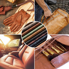 Faux Leather Fabric, Soft Synthetic PU Fabric Material, Thick Durable Synthetic
