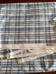 Vtg Cyrus Clark Remnant polished cotton sewing fabric 1992 “Harmony” 56”x100”