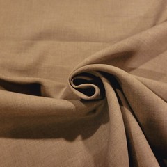 Gray-Beige Stretch Wool Thick Suiting – Stretchy, Flattering for Every Figure!