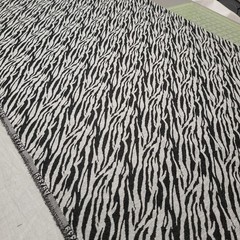 Jersey Knit Fabric Animal Print 4-Way Stretch 2 Yards Gray/Black 59″ Garment Sew
