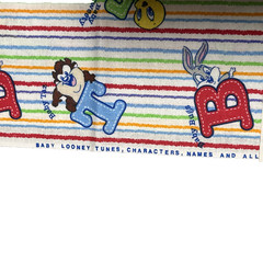 Baby Looney Tunes Characters Alphabet Warner Brothers Fabric 44″ w x 54″ long