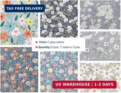 Charm Packs for Quilting 5 Inch Clearance, Quilting Cotton Fabric Squares Precut