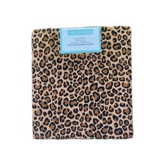Cheetah Leopard Print Fat Quarter Fabric 100% Cotton Quilting Crafts 18×21 inch