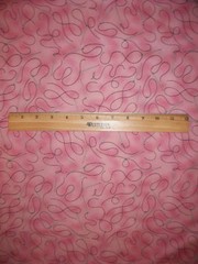 SEWING NEEDLES SILVER PINK COTTON FABRIC BTHY