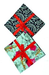 100 Assorted pre cut charm pack squares 100% cotton fabric quilt scrap