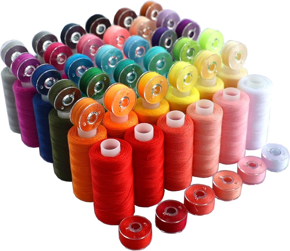 72 PCS Sewing Thread Assortment, 36 Color for Multicolor