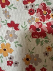 Lori Holt for Riley Blake Cook Book Apron Panel #3 Quilting HD11772 Retro Canvas