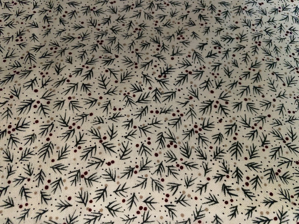 By 1/2 Yd Winter Frost Branches & Berries ~ Farmyard Creations Clothworks Fabric