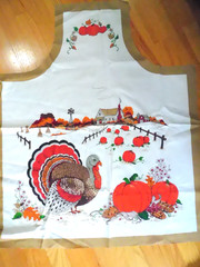 3 SEWING Projects-Halloween & Thanksgiving- Vest, Apron & Tote Bag Cranston VIP