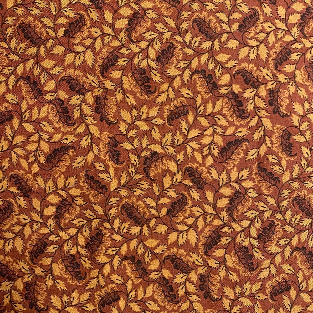 ONE YARD Fall Leaves Vintage Cotton Fabric by Kona Bay – Quilt Craft Sew