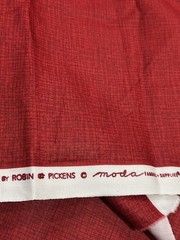 45” X 108″ Wide Quilt Backing THATCHED Quilt Fabric MODA Dark Red 11174