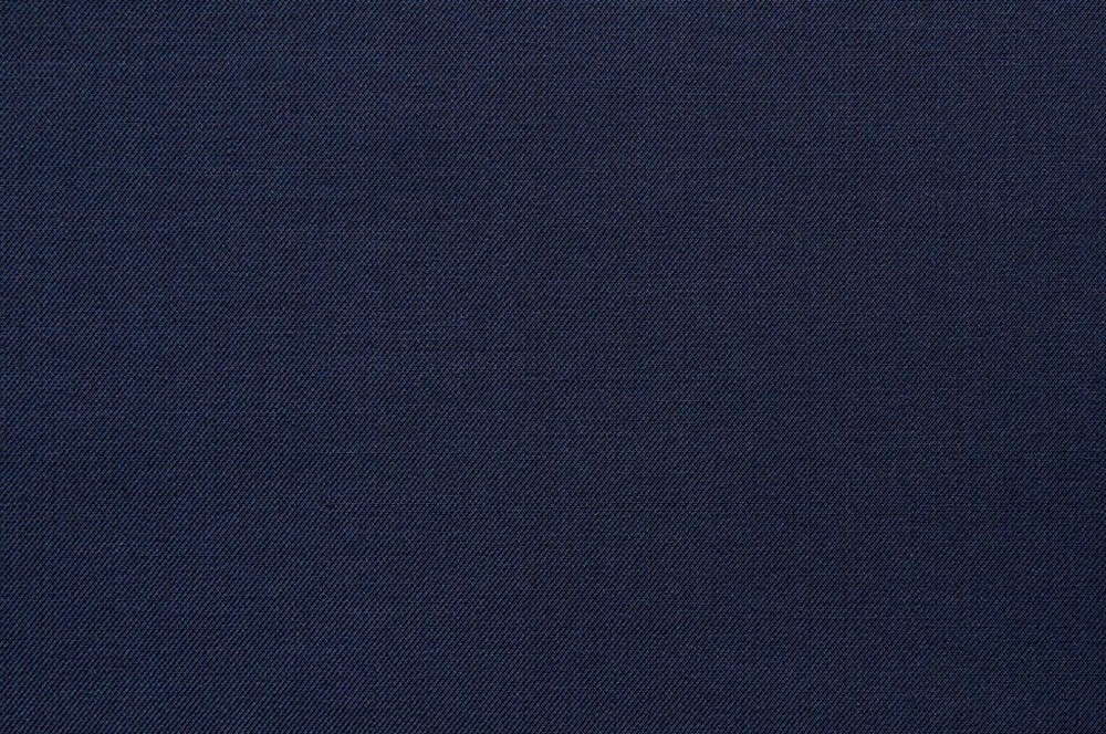 Solid Plain Mid Blue Suiting Fabric Super Fine Wool Best For All Seasons