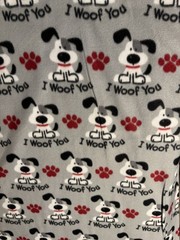 blizzard fleece fabric -By The Yard – Dogs