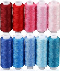 CiaraQ Sewing Threads Kits, 30 Colors Polyester 250 Yards Per 30 colors