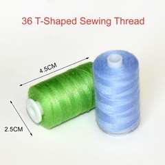 72Pcs 36 Colors Prewound Metal Bobbins and Thread Spools for Hand & 36