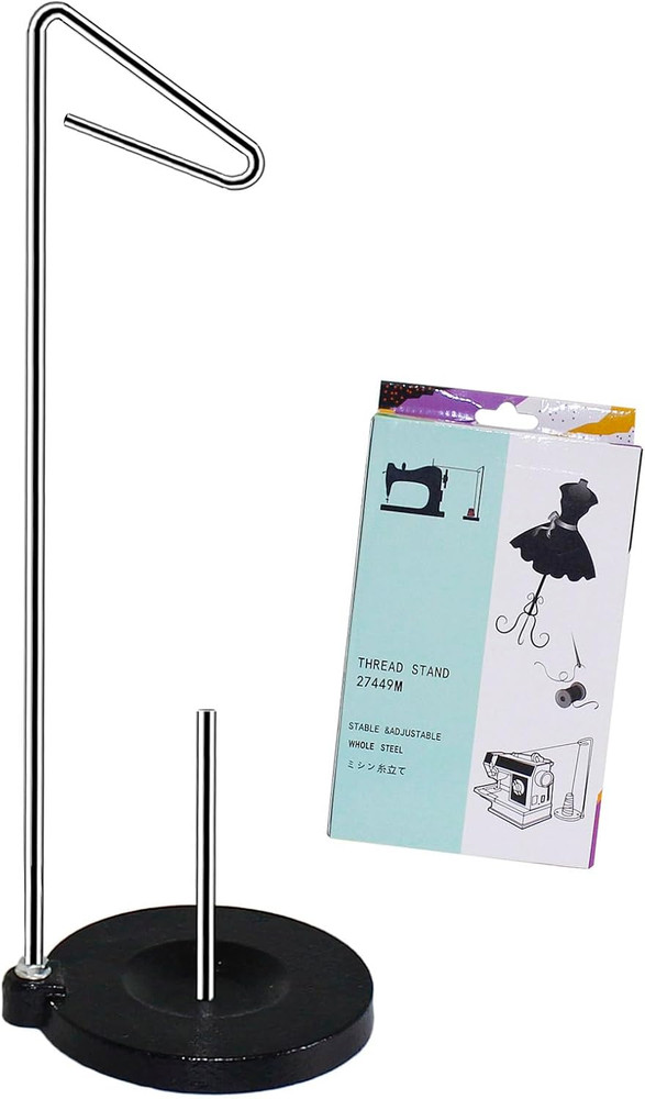 YEQIN Heavy Duty Metal Base Single Thread Stand Universal Single Cone and Spool