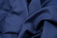 Fratelli Tallia di Delfino Blue Summer Jacket Fabric Birdseye Wool 1.8m 220gr