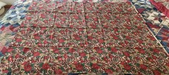 Mandarin Garden By Hoffman International Fabric One Yard Red Roses Brand New