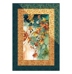 Northcott – Autumn Breeze – Branches – Light Green, Fabric BTY