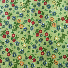 Quilting Cotton Fabric Remnants Lot Florals Sewing Crafting