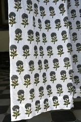 Cotton Hand Block Print Sewing Fabric Floral Cotton Fabric Women Dress Material