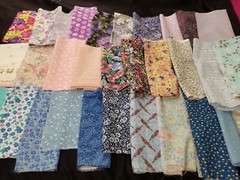 Grab Bag Vintage And New Quilting Cotton Fabric Moda Many Designers – Half Pound