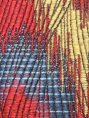 Richloom Ikat Fabric Sagamore 57×73 2yd Upholstery Boho Tribal Global Maximalism
