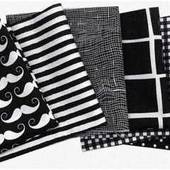 Cotton Quilting Fabric Set for Sewing and Crafts