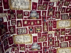 VTG Dianna Marcum’s “Grandma’s Gingerbread Pre Quilted Double Sided BTHY