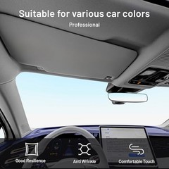 Auto Headliner Fabric 120″ L × 60″ W Stylish Mesh with Foam 120″L×60″W Gray
