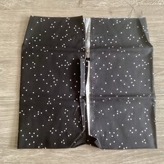 FIGO 5ps Fat Quarter Bundle Black Gray Cotton Quilting Fabric Lot Sewing Crafts