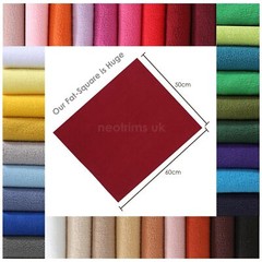 Polar Fleece Fabric Large FAT SQUARES,Anti Pill Super Soft,37 Colors,Great Value