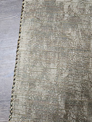 Brown Beige Branches Striped Upholstery Fabric 6+ Yards 8 Pieces 27″ wide x 56″